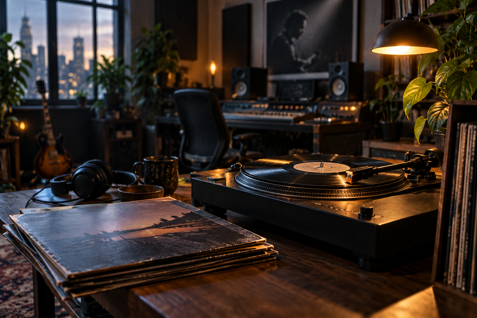 Audio mixing console